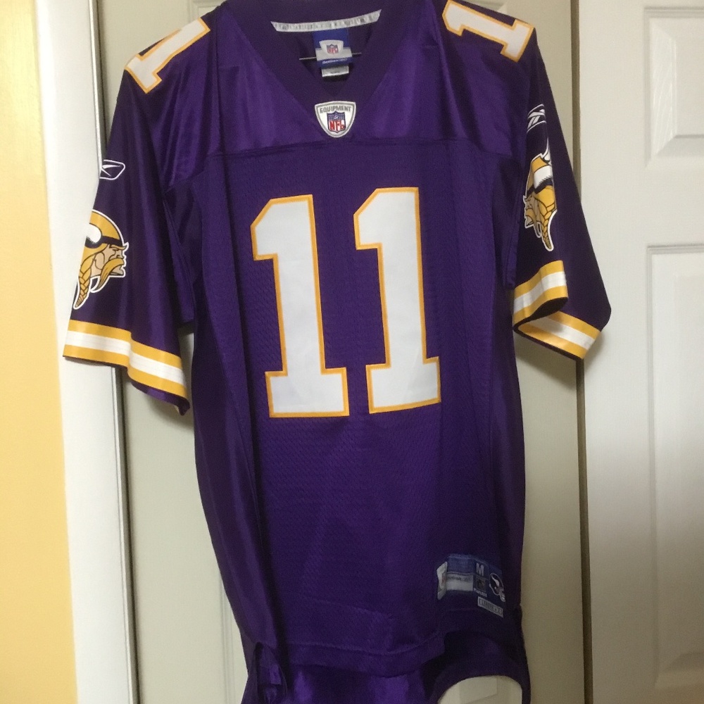 Stitch NFL Minnesota Vikings Dante Culpepper Jersey Stitch # 11 and Culpepper
